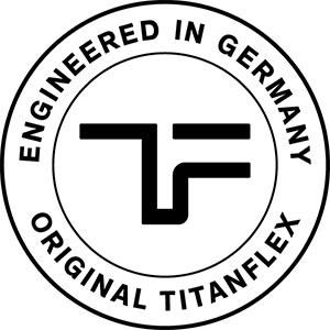 Logo TITANFLEX Ingineered in Germany
